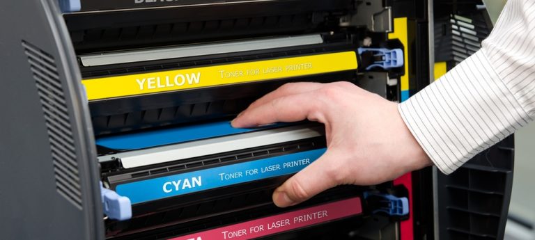 Changer cartouches d'encre imprimante HP. 